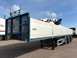 Kennis TPD348C-B 3 axle, with grapple, 70 % Reifen/ Tyres,