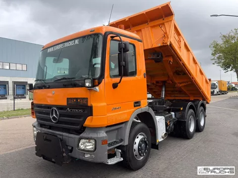 Mercedes Actros 2641 Full Steel - Manual - Meiller - Airco T07918