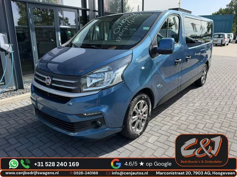 Fiat Talento 1.6 MJ EcoJet L2H1 achterschade l 9 pers. l airco l cruise l keyless l luxe l MARGE