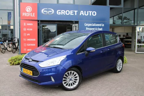 Ford B-Max 1.0 EcoBoost 100pk Titanium Airco Navi Camera Sync Unieke auto met een hoge zit