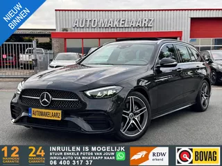 Mercedes-Benz C-klasse 180 AMG Line PANO TREKHAAK