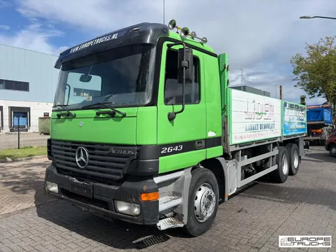 Mercedes Actros 2643 Steel/Air - EPS 3 Ped - 6x4 - Airco T07890