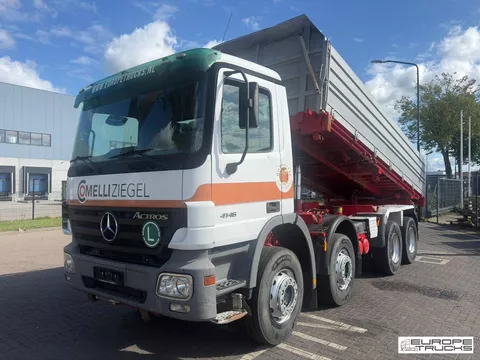 Mercedes Actros 4146 Full Steel - EPS 3 Ped - Airco - Top Condition - Big Axles T07934