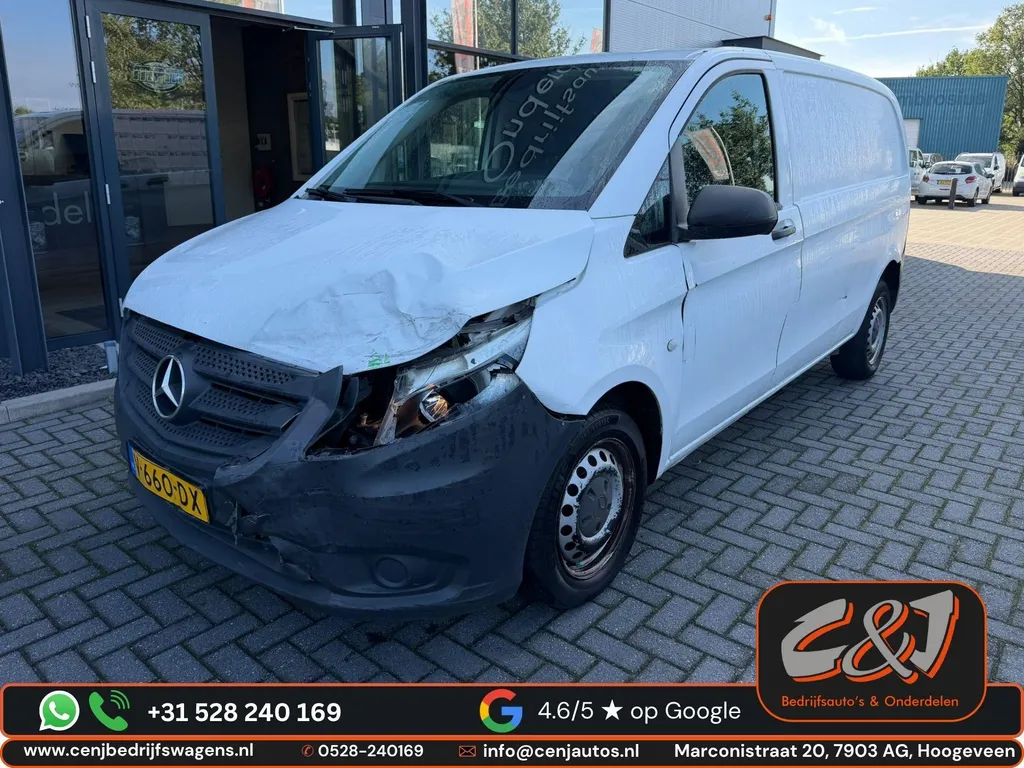Mercedes-Benz Vito 109 CDI Lang Business Professional schade l airco l cruise l marge