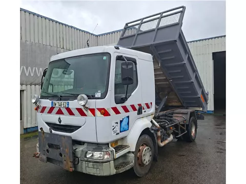 Renault Midlum 180 , Tipper , Manual , Spring Suspension , French Truck