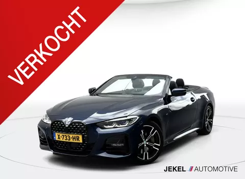 BMW 4-serie Cabrio 430i High Exec. M-Sport Airscarf, Camera, elektrische stoelen, H/K geluidsinstallatie, Camera, Apple CarPlay,enz
