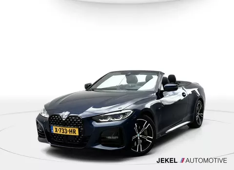 BMW 4-serie Cabrio 430i High Exec. M-Sport Airscarf, Camera, elektrische stoelen, H/K geluidsinstallatie, Camera, Apple CarPlay,enz