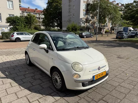 Fiat 500 1.2 Lounge Automaat Panorama Airco
