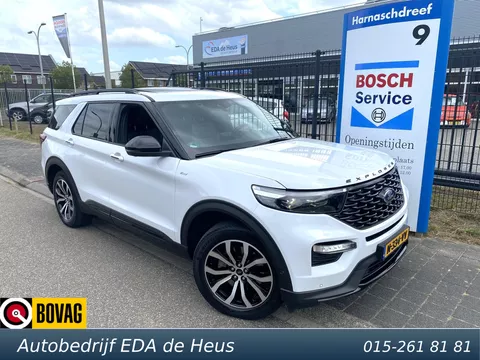 Ford Explorer 3.0 V6 EcoBoost PHEV 457pk ST-Line 7-persoons met o.a. stoelventilatie/-verwarming, navigatie, panoramadak, trekhaak, etc.