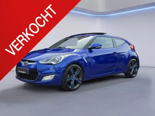 Hyundai Veloster 1.6 GDI i-Catcher /Apple Carplay/Panodak/Leder/Cruise&amp;Climate Contr./Stoelverw./Parkeersens./18''/Navi/(MET GARANTIE*)