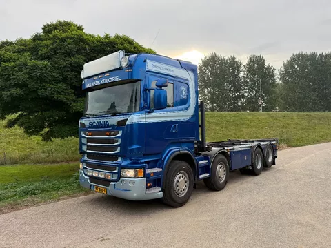 Scania R R490 8X2 Manual EUR 6 Retarder TOP Truck
