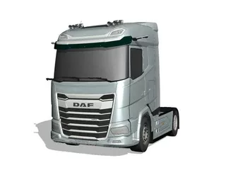 DAF XG 480 FT DVS LEATHER PTO-PREP B3-ALARM SILVER METALLIC (J5320MESI) VECTO 2 - COMING SOON