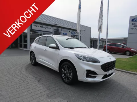 Ford Kuga 2.5 PHEV ST-Line X NAVI,PANORAMADAK,ADAPTIVE CRUISE EN KOPLAMPEN,KEYLESS,CAMERA V A,PLATINUM METALLIC.11538KM.