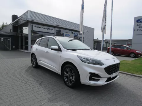 Ford Kuga 2.5 PHEV ST-Line X NAVI,PANORAMADAK,ADAPTIVE CRUISE EN KOPLAMPEN,KEYLESS,CAMERA V A,PLATINUM METALLIC.11538KM.