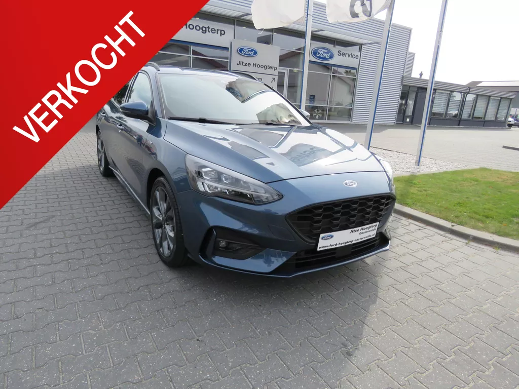 Ford Focus Wagon 1.0 EcoBoost Hybrid ST Line X NAVIGATIE,WINTERPACK,CAMERA,PARKEERHULP,69784KM,NIEUWE BANDEN.