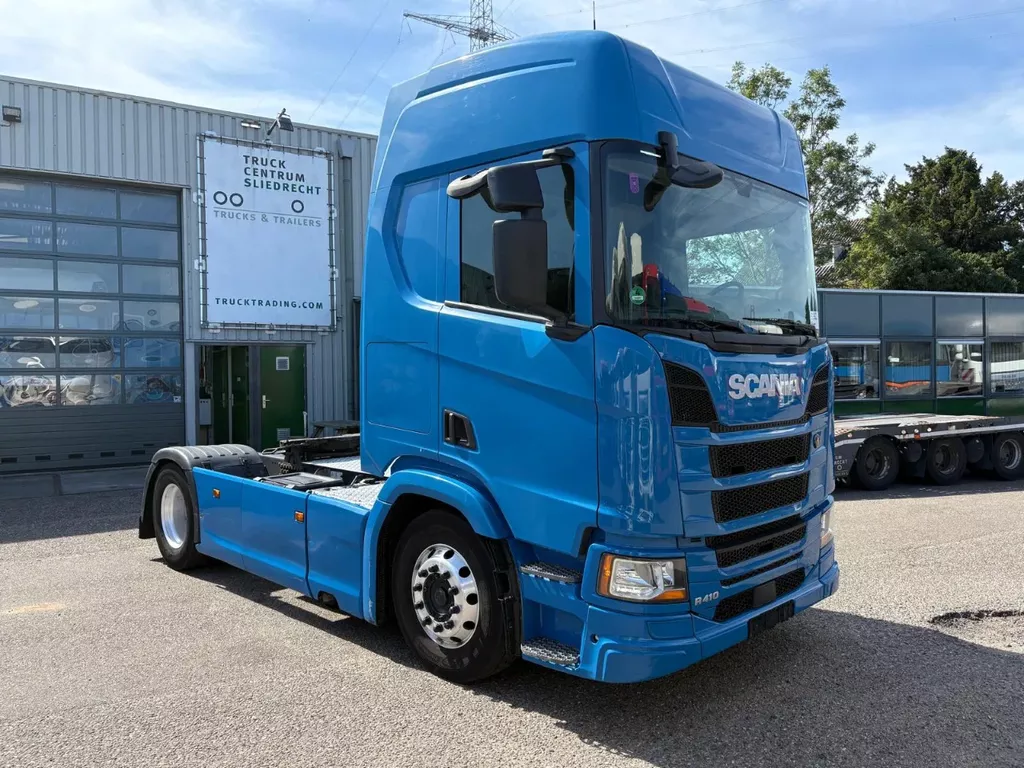 Scania R R410 NGS Retarder/Skirts/PTO/ALCOA/2x tank