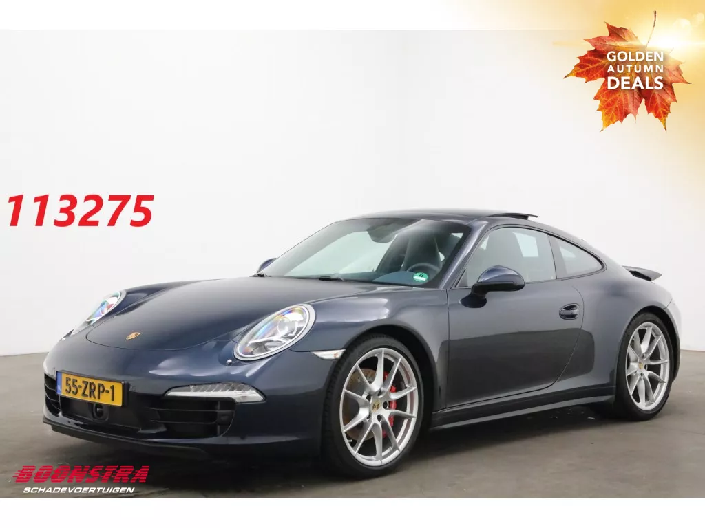Porsche 911 3.8 Carrera 4S Orig. NL NAP Sport Chrono Pano ACC Bose 24.943 km!!