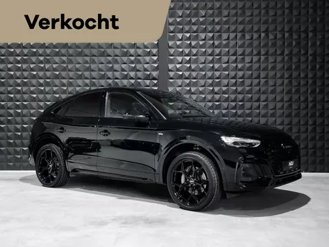 Audi Q5 Sportback 50TFSIe | All Black | 21" | Pano | Keyless | Matrix | Sfeerverl.|