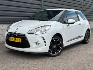 Citroen DS3 1.6 So Chic in black Cruise Airco Apk Sport