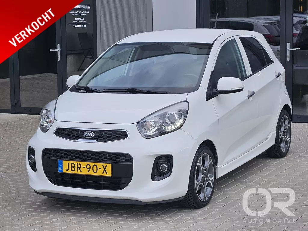 Kia Picanto 1.2 CVVT DynamicLine ECC Navi Camera Stoelvw