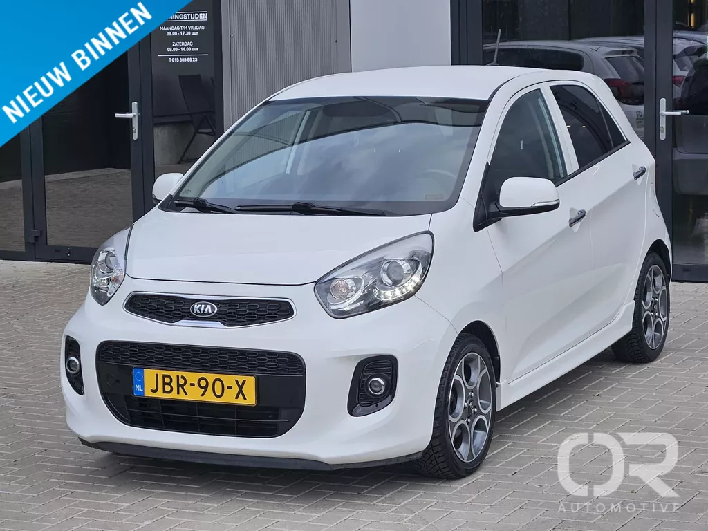 Kia Picanto 1.2 CVVT DynamicLine ECC Navi Camera Stoelvw