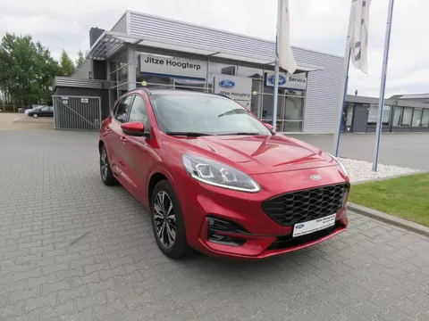 Ford Kuga 2.5 PHEV ST-Line X NAVI,PANORAMADAK,ADAPTIVE CRUISE,ADAPTIVE KOPLAMPEN,HEADUP,KEYLESS,ELEKTR AKLEP,LUCID RED METALLIC.