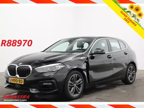 BMW 1 Serie 118i Aut. SportLine LED LivePro Leder Navi Clima Cruise SHZ PDC