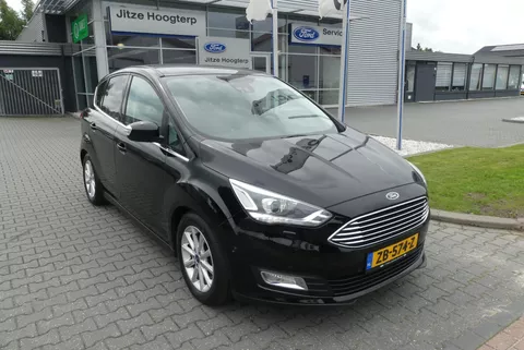 Ford C-Max 1.5 Titanium CRUISE, CLIMA, NAVI, WINTER PACK, LEER, PDC V&amp;A, CAMERA, TREKHAAK 1.500KG, 104.351KM