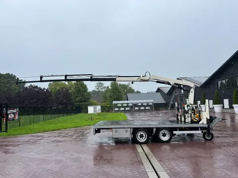 kuiper Aanhanger wipkar 8 TON MET KRAAN FASSI