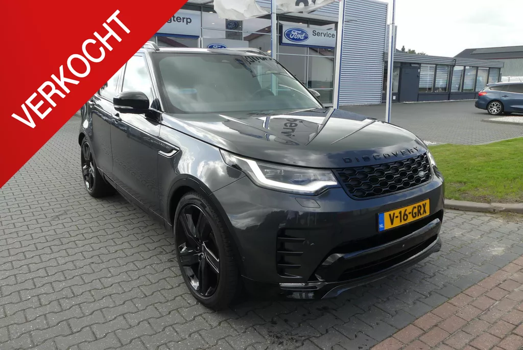 Land Rover Discovery 3.0 D300 Dynamic HSE  COMMERCIAL.ELEK TREKHAAK.ACC.STANDKACHEL.MERIDIAN.PANORAMADAK.22 INCH GLOSS BLACK , MET ZWART DAK !!!!!