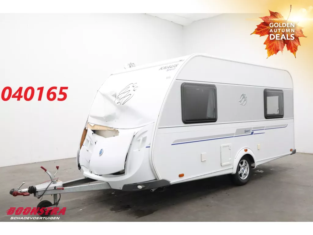 Knaus Sport 420 Dwarsbed Luifel Middenkeuken BY 2011