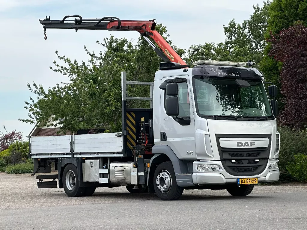 DAF LF 180 KRAAN/CRANE/GRUE!!EURO6!!TOP!