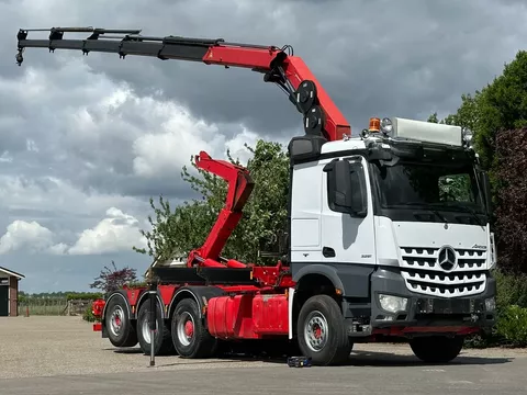 Mercedes-Benz Arocs 3251 8x4 TRIPLE!!26TM KRAAN/HAAK!!EURO6!!TOP!