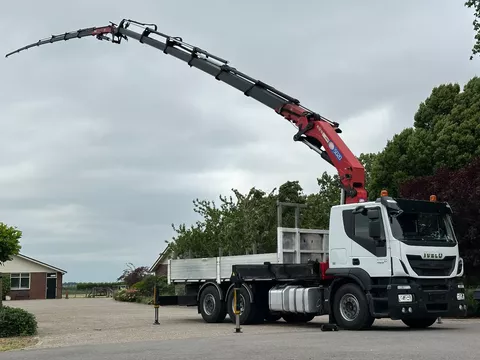 Iveco Stralis 420 2015!!TRUCK HMF50TM/FLY-JIB! WINCH/LIER!ROOF/DACH!!MANUTENTION!!