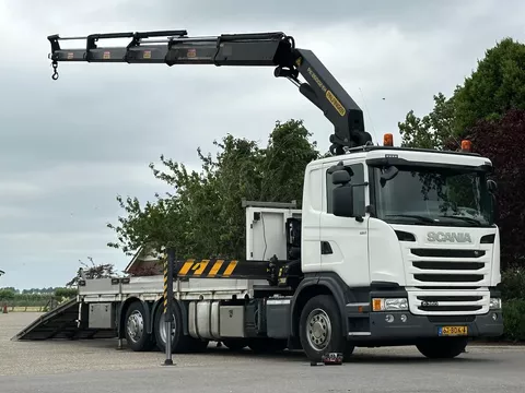 Scania G G360 EURO6!!KRAAN/KRAN/MACHINE/MASCHINE/RAMPEN!!TRANSPORTER!LIER/WINCH!!