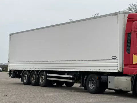 Van Hool 3 assige kasten trailer LBW/LAADKLEP 2500kg Van Hool 3 assige kasten trailer LBW/LAADKLEP 2500kg