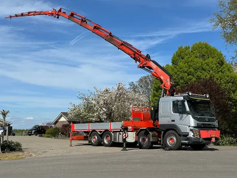Volvo FMX 500 8X2!!FASSI 71TM!!FLY-JIB!!2017!!EURO6!!202TKM!!FRONTSTAMPS!!