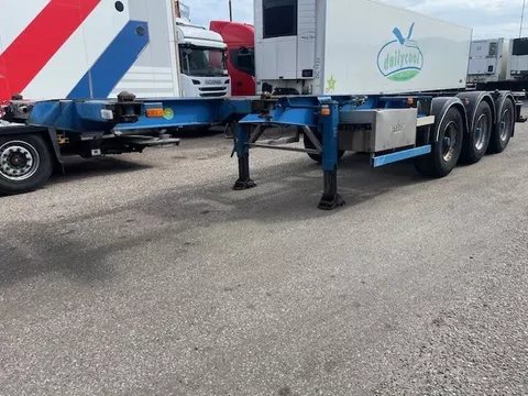 Burg Tank container Chassis,20 30 voet container lekbak