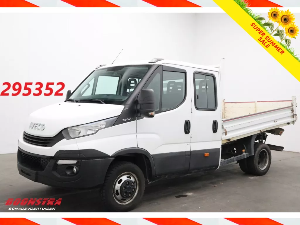 Iveco Daily 35C15 DoKa Kipper Airco Cruise AHK 89.727 km!