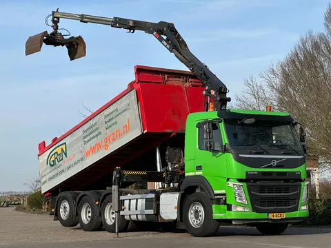 Volvo FM 430 !!8X4 TRIPLE!! EURO6!! Z-KRAAN!!/KIPPER!!TOP!! ZERO-EMISSE 2029!!