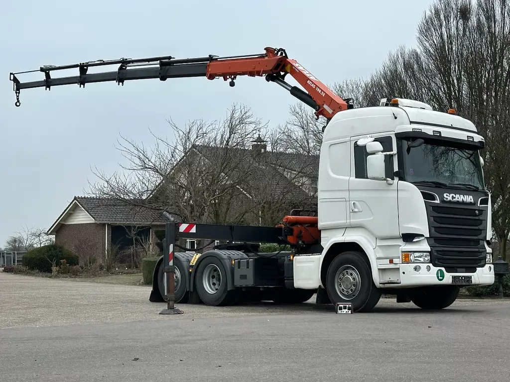 Scania R R450 6x2!!EURO6!! KRAN ATLAS 19TM!! TOP!!RADIO REMOTE!