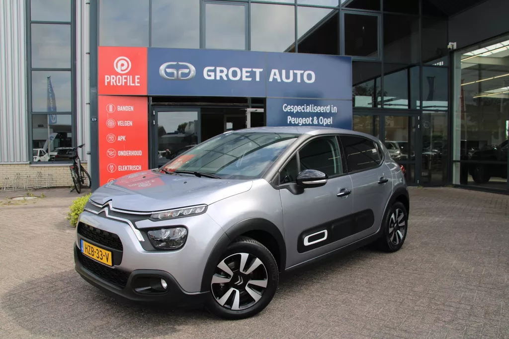 Citroen C3 1.2 PureTech 110pk Feel Edition Automaat Airco Carplay Fabrieksgarantie 05-2026