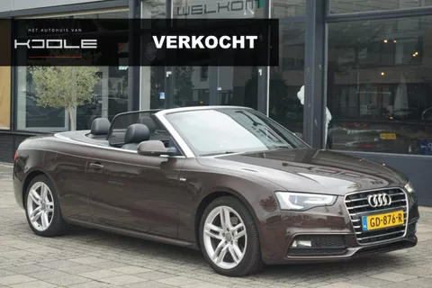 Audi A5 Cabriolet 1.8 TFSI Sport Edition | NL auto | Nek verwarming | navigatie