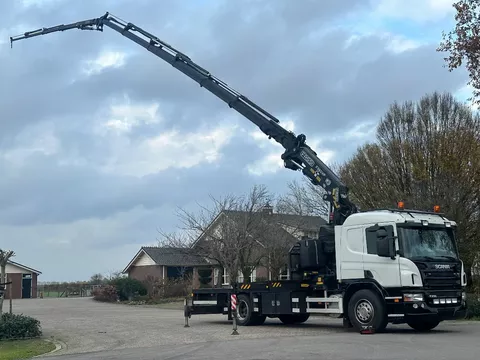 Scania P P230 36tm KRAAN+JIB+LIER/WINCH+EURO5!!ROOF/DACH!!MANUTENTION!!
