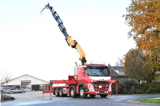 Volvo FM 460 PALFINGER 48TM!!FLY-JIB!! EURO6!!TOP!!ROOF/DACH/MONTAGE!!MANUTENTION!! CRANE!!GRUE!! SPECIAL!!