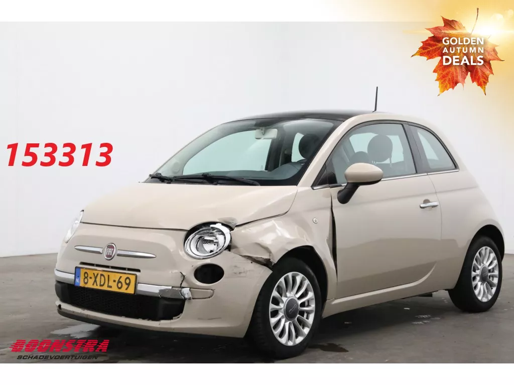 Fiat 500 0.9 TwinAir Turbo Lounge Pano Airco