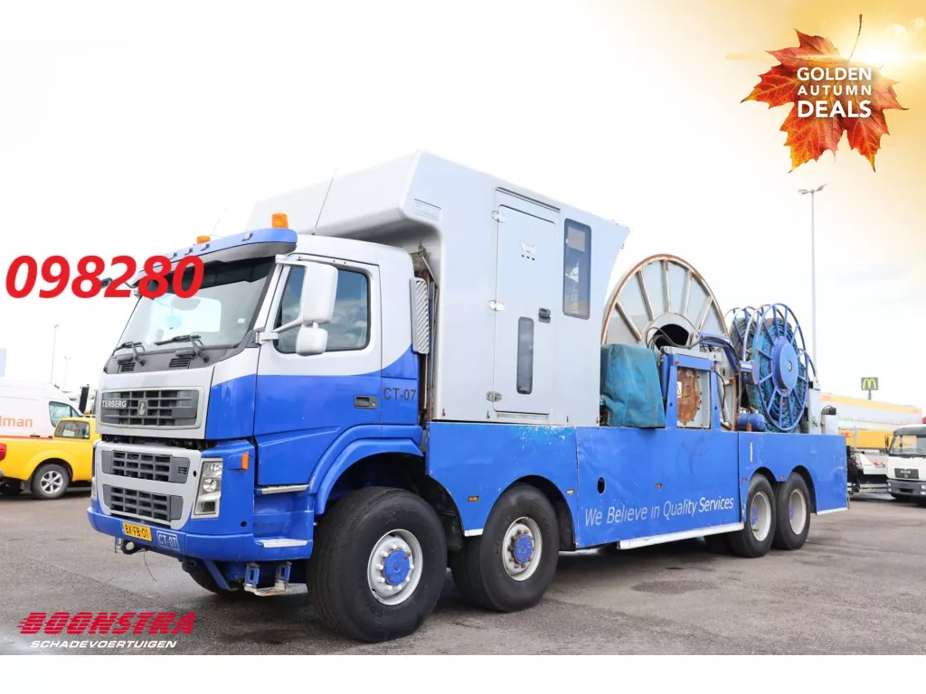 Volvo FM 2000 Terberg 8X8 Manual Euro 5 !! 45.753 km!!