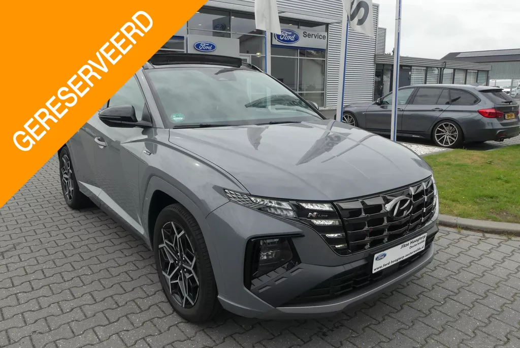 Hyundai Tucson 1.6 T-GDI PHEV N Line Sky 4WD PANO, KRELL, ADAPTIEVE CRUISE, WINTER PACK, ELEK. ACHTERKLEP, CLIMA, 49.033KM