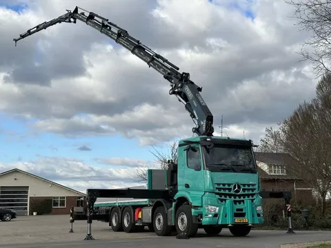 Mercedes-Benz Arocs 8x4 FASSI 82TM!!JIB/LIER/WINCH!!2022!!EURO6!!FULL OPTIONS!!SPECIAL!!lLIKE NEW