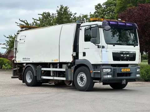 MAN TGM 18.340 BEKKER LaGram/FAUN RAIL SWEEPER/Eisenbahn Reiniger